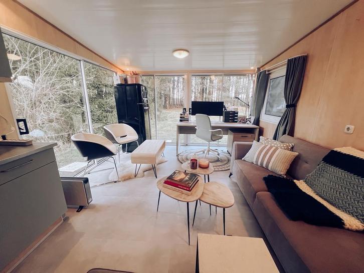 Instapklare stacaravan / sta chalet 4x10m, Caravans en Kamperen, Stacaravans, tot en met 3, Ophalen