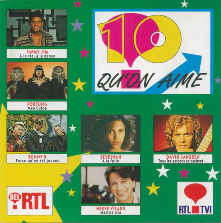 CD- 10 Qu'on Aime, Cd's en Dvd's, Cd's | Franstalig, Ophalen of Verzenden