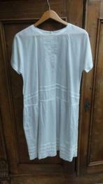 Franse wit brocante dun katoenen dames jurk, Antiek en Kunst, Ophalen of Verzenden