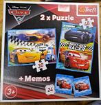 Cars Puzzels en Memory vanaf 3 jaar, Ophalen, 10 tot 50 stukjes, Zo goed als nieuw