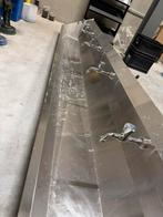 Inox spoelbak met 5 kranen. Regio Gent/Ikea, Ophalen, Zo goed als nieuw, Inox