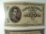 Le Franc Belge de 1830 à nos jours, Papier, Enlèvement ou Envoi, Monnaie en vrac, Argent