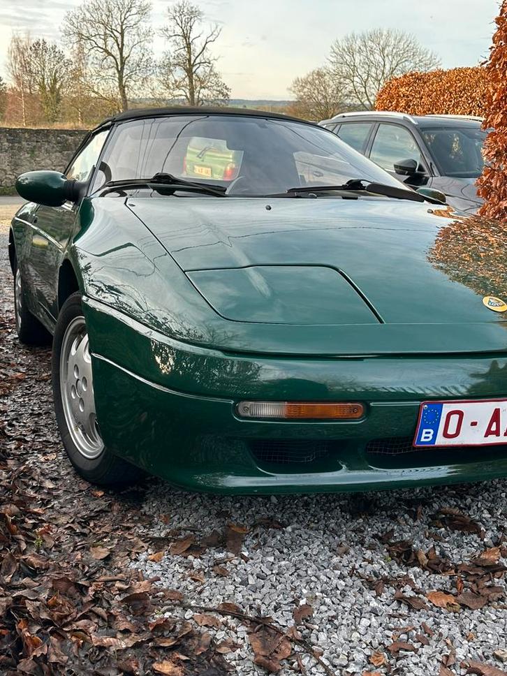 Lotus Elan M100 1991, Auto's, Oldtimers, Particulier, Lotus, Benzine, Cabriolet, 2 deurs, Handgeschakeld, Zwart, Leder, Voorwielaandrijving