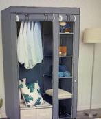 twee kledingkasten in stof. Afm.: B:110 cm/ D:45cm/ H:175cm, Ophalen, Zo goed als nieuw, Metaal