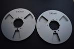 2x TEAC RE-1002 METAL REEL TAPE (26,5 cm / 10.5") VINTAGE, Audio, Tv en Foto, Bandrecorder, Ophalen of Verzenden