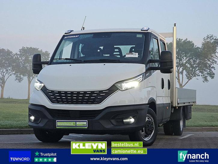 Iveco DAILY 35C18 DUB.CAB 3.0Ltr 180Pk, Auto's, Bestelwagens en Lichte vracht, Bedrijf, ABS, Airconditioning, Centrale vergrendeling