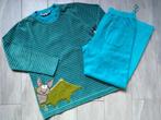 M140 - Woody winterpyjama in velours thema vleermuis, Kinderen en Baby's, Nacht- of Onderkleding, Gebruikt, Ophalen of Verzenden