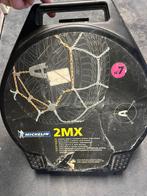 Sneeuwkettingen auto michelin 2 mx kruisvorm 13 tot 17 inch, Auto diversen, Sneeuwkettingen, Ophalen of Verzenden, Gebruikt