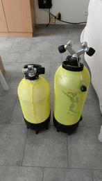 Duikuitrusting compleet nieuw!! Twee maal met gedoken, Watersport en Boten, Duiken, Ophalen, Zo goed als nieuw, Duikpak