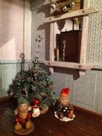 Antiek kerstmannetje voor poppenhuis, Antiek en Kunst, Antiek | Speelgoed, Ophalen of Verzenden