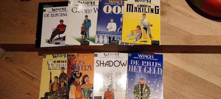 8x bijna nieuwe Largo Winch strips, Boeken, Stripverhalen, Zo goed als nieuw, Meerdere stripboeken, Ophalen