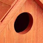 Nichoir en bois | orange | LIVRAISON GRATUITE, Neuf, -, -, RELAXDAYS