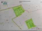 Weiland en hooiland + weg te koop totale oppervlakte 14800m², Melle, 1500 m² of meer
