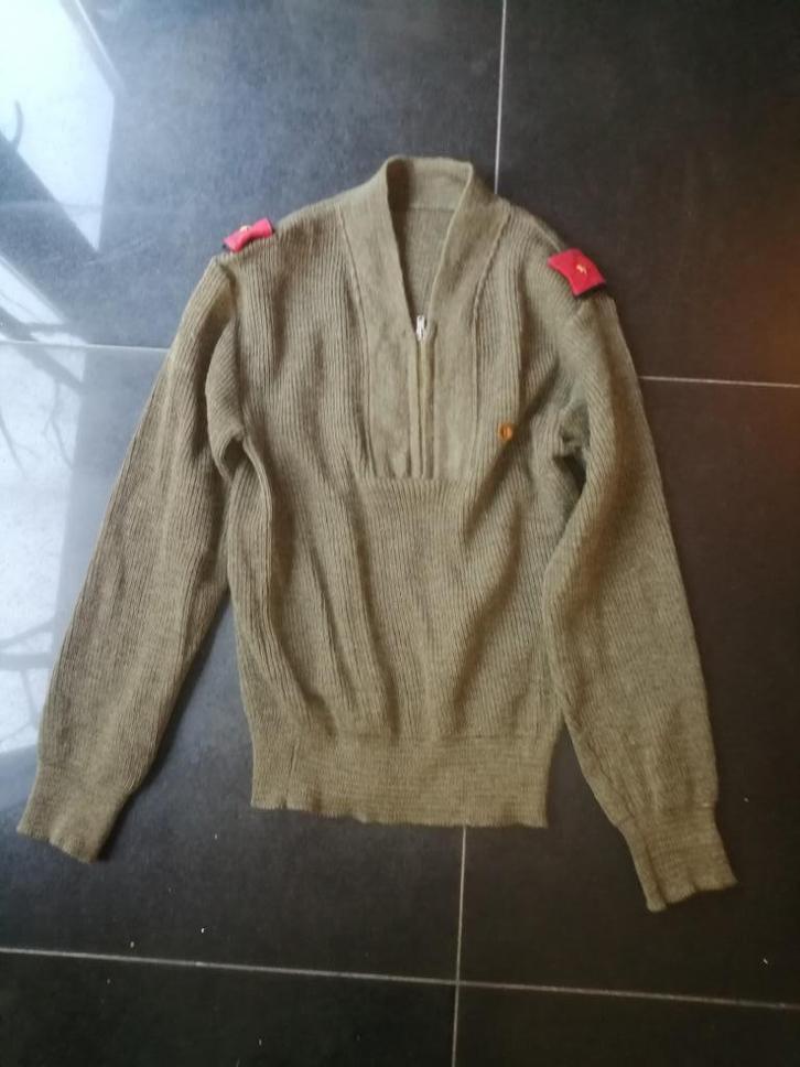 BELGIQUE - ABL - PULL OFFICIER INFANTERIE - 1966, Verzamelen, Militaria | Algemeen, Landmacht, Kleding of Schoenen, Ophalen of Verzenden