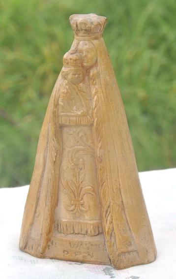 notre dame de wasmes en faience vernie beschikbaar voor biedingen