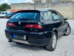 Alfa romeo 156 break/1.9 jtd/4x4/airco/cuir Q4!!, Zwart, Leder, Bedrijf, Parkeersensor