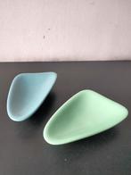 Prijs per stuk 1950s vintage Atomic keramiek schaal Warneton, Enlèvement ou Envoi, Maison et Meubles