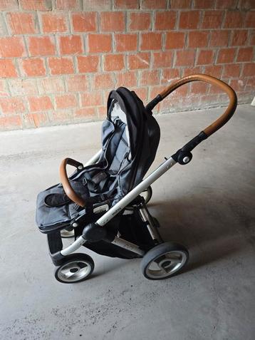 Mutsy EVO 3-en-1, Poussette combi, Utilisé, Mutsy, Tige de poussée réglable