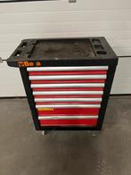 Gereedschapskar met materiaal, Doe-het-zelf en Bouw, Gereedschapskisten, Ophalen, Gevuld, Gebruikt