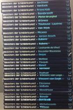 31 boeken- Meesters der schilderkunst, Ophalen, Zo goed als nieuw, Schilder- en Tekenkunst, Lekturama