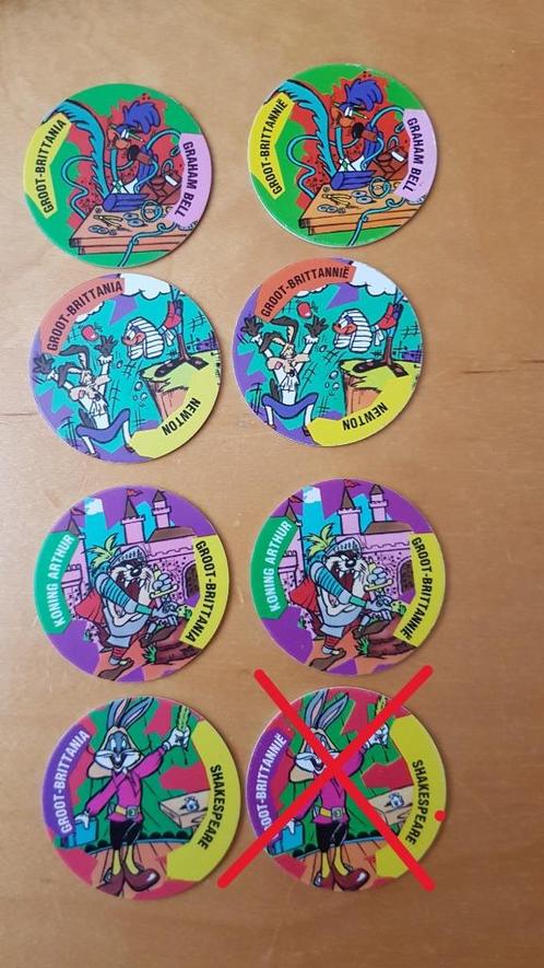 World Flippo`s 144, 159, 162, 172 met IA of IË, Verzamelen, Flippo's, Losse flippo's, World, Verzenden
