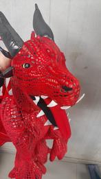 Carnaval draak 104-122, Hobby en Vrije tijd, Feestartikelen, Ophalen, Zo goed als nieuw, Kostuum