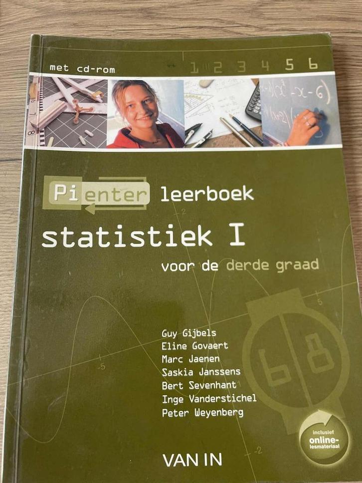handboek statistiek, Boeken, Studieboeken en Cursussen, Gelezen, Hogeschool, Alpha, Ophalen