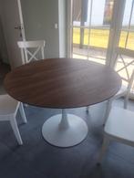 Ronde tafel met witte voet 1m20 diameter, Ophalen
