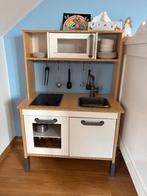 Ikea speelkeuken met alle toebehoren en echt servies, Kinderen en Baby's, Ophalen, Zo goed als nieuw, Hout, Speelkeuken
