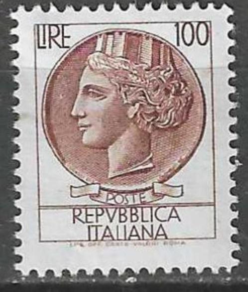 Italie 1968/1972 - Yvert 1007 - Munt van Syracus (PF), Timbres & Monnaies, Timbres | Europe | Italie, Non oblitéré, Envoi