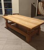 Table salon en chêne massif, Maison & Meubles, Tables | Tables de salon, Enlèvement, Chêne