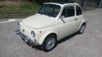 Zeer mooie Fiat 500 uit 1969, Auto's, 4 zetels, Achterwielaandrijving, Zwart, Cabriolet