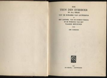 Hoe Teun den eyerboer in 1815 sprak tot de burgers van Antwe beschikbaar voor biedingen