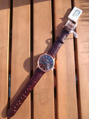 Nieuwe Rodania "Montreux" met echt bruin leder bandje (€239) beschikbaar voor biedingen