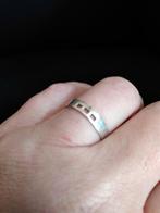 Zilveren ring, 18 tot 19, Gebruikt, Ophalen of Verzenden, Dame