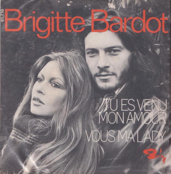 Brigitte Bardot – Tu es venu mon amour  Vous ma lady - Singl, CD & DVD, Vinyles Singles, Utilisé, Single, Pop, 7 pouces, Enlèvement ou Envoi