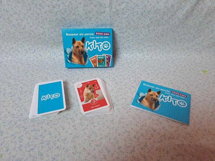 Kito, Hobby en Vrije tijd, Gezelschapsspellen | Kaartspellen, Zo goed als nieuw, Een of twee spelers, Drie of vier spelers, Ophalen of Verzenden