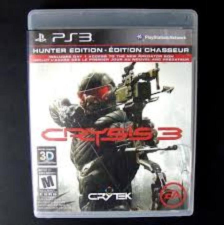 Crysis 3 Hunter-editie (PS3), Games en Spelcomputers, Games | Sony PlayStation 3, Zo goed als nieuw, Shooter, 1 speler, Vanaf 16 jaar