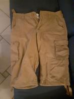 3 kwarts korte broek (Beige) M, Kleding | Heren, Broeken en Pantalons, Ophalen of Verzenden, Zo goed als nieuw, Beige
