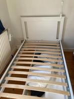 Bedframe met 2 bedlades, Huis en Inrichting, Ophalen, Gebruikt, 90 cm, Eenpersoons