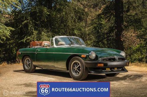 MG MGB Cabriolet 1979 | Route 66 auctions, Auto's, Oldtimers, Bedrijf, Te koop, Open dak, MG, Benzine, Cabriolet, 2 deurs, Handgeschakeld