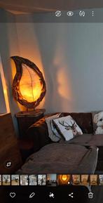 prachtige grote zware vloerlamp 1m04, Huis en Inrichting, Lampen | Vloerlampen, Ophalen, 100 tot 150 cm, Landelijk maar past ook bij industrieel