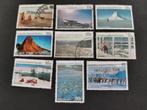 Australian Antarctic 1984 - landschappen - pinguins, Ophalen of Verzenden, Gestempeld
