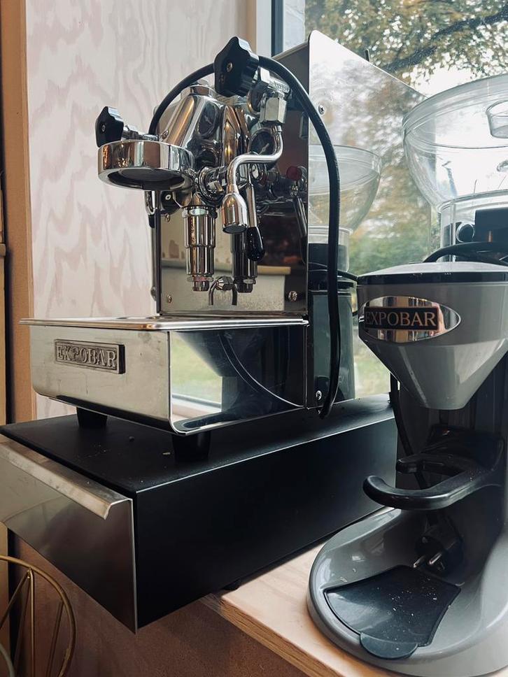 Espressomachine & koffiemolen Expobar, Elektronische apparatuur, Koffiezetapparaten, Gebruikt, Gemalen koffie, Koffiebonen, Espresso apparaat