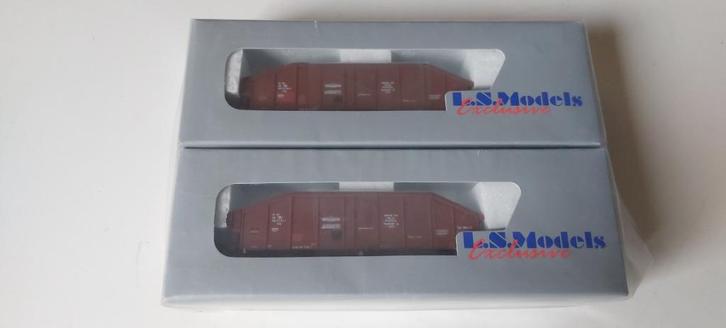 SNCB/NMBS LS MODELLEN SET 2 WAG THAS HO*DC 32025.1.2, Hobby en Vrije tijd, Modeltreinen | H0, Nieuw, Wagon, Gelijkstroom, Overige merken