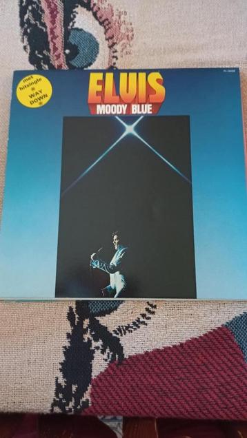Elvis lp, Moody blue, Nederlandse persing.  beschikbaar voor biedingen