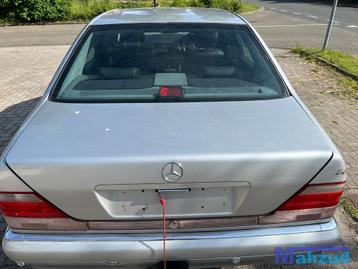 MERCEDES S KLASSE W140 Zilver achterklep 1991-1998 beschikbaar voor biedingen