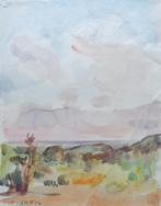 PIETER VAN MOL / FONTVIEILLE / ORIGINEEL WERK / 39x30cm SIG, Enlèvement ou Envoi