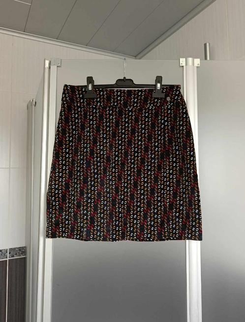 Rok - Zwart - Terre Bleue - Maat 38 - Dames - Print - €4, Kleding | Dames, Rokken, Gedragen, Maat 38/40 (M), Zwart, Boven de knie