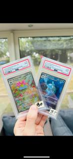 Venusaur en blastoise ex 151 alt art psa 9, Ophalen of Verzenden, Nieuw, Meerdere kaarten, Foil